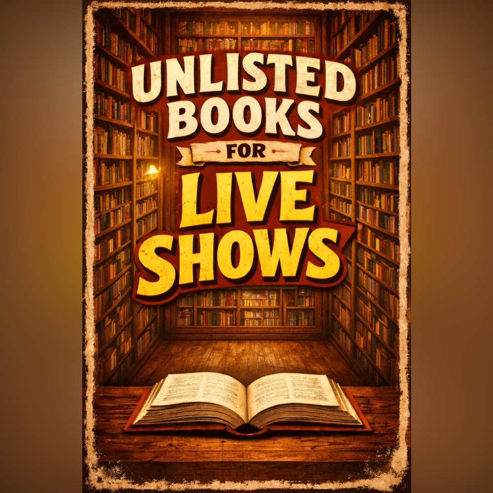 Unlisted Books for Live Shows
